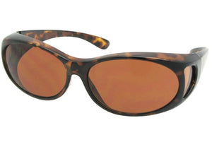 Style F3 Small Non Polarized Over Glasses Tortoise Non Polarized Amber Lenses