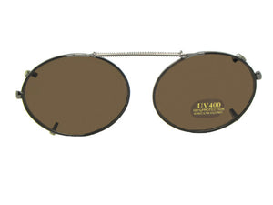 Oval Non Polarized Clip-on