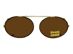 Oval Non Polarized Clip-on