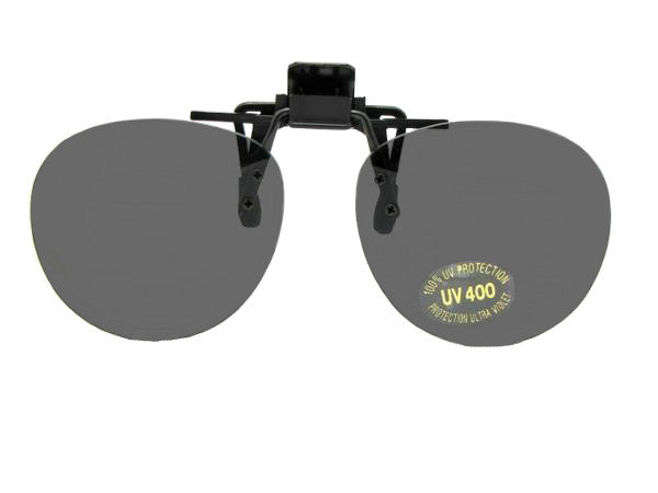 Non Polarized Round Flip Up Sunglasses