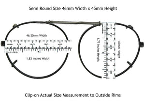 Semi Round Non Polarized